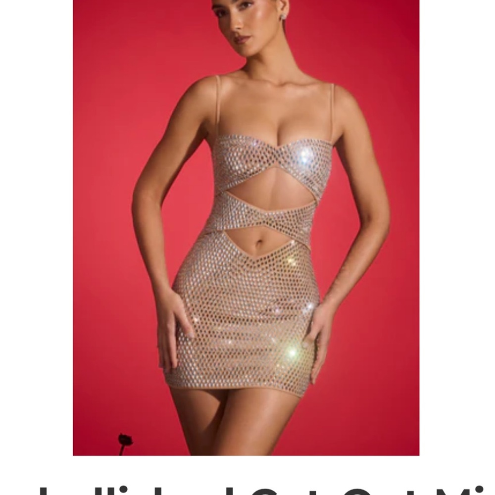 Oh Polly Elegant Mini Dress